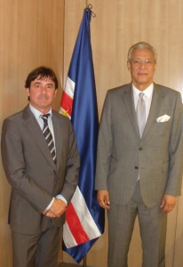 Exmo. Embajador de Cabo Verde en España y  Pte. África Avanza .