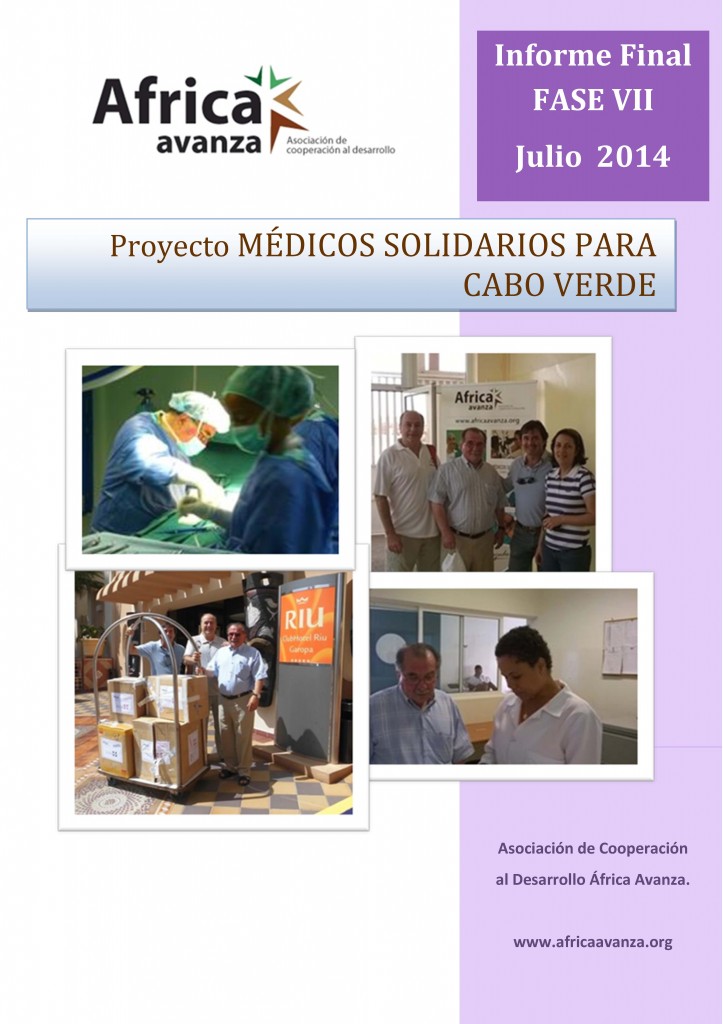 Africa Avanza projecto MSCV_ Relatorio Fase VII Jul_2014