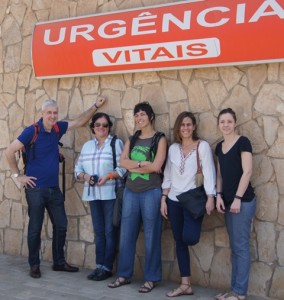 Médicos voluntarios de la 9ª en el Hospital de Sal