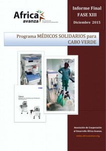 Portada Africa Avanza projecto MSCV Relatorio Fase XIII Dic_2015