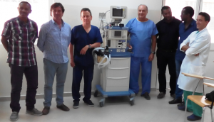 Dr. Moreno, Pdte. Gascón, Dr. Moreno,Dr. Pérdigo, Dr. Fernades,Dr. Moreira, Dr. Ferreira