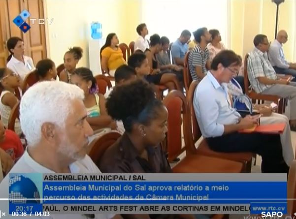 Asamblea en pleno de la Cámara Municipal de Sal Asamblea en pleno de la Cámara Municipal de Sal 1