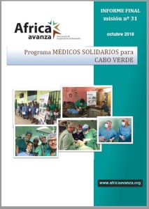 Portada Relatorio 31 Fase MSCV Octubre 2018