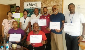 Entrega diplomas curso SVB 02 Sal